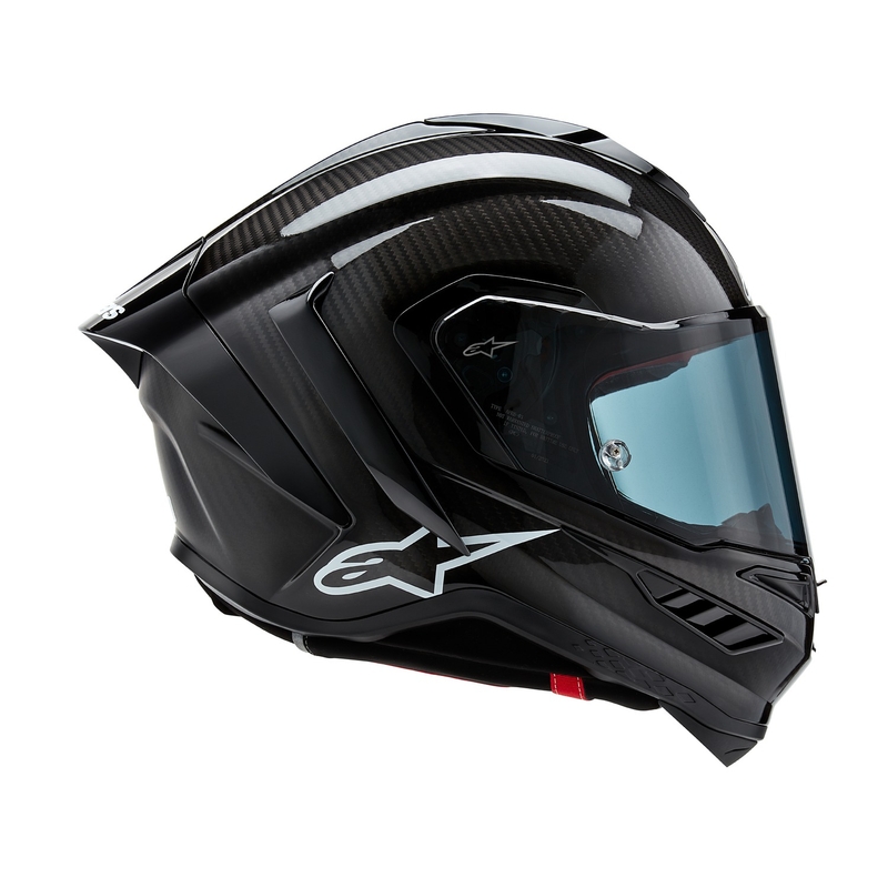Casco integrale da moto Alpinestars Supertech R-10 Solid nero carbonio