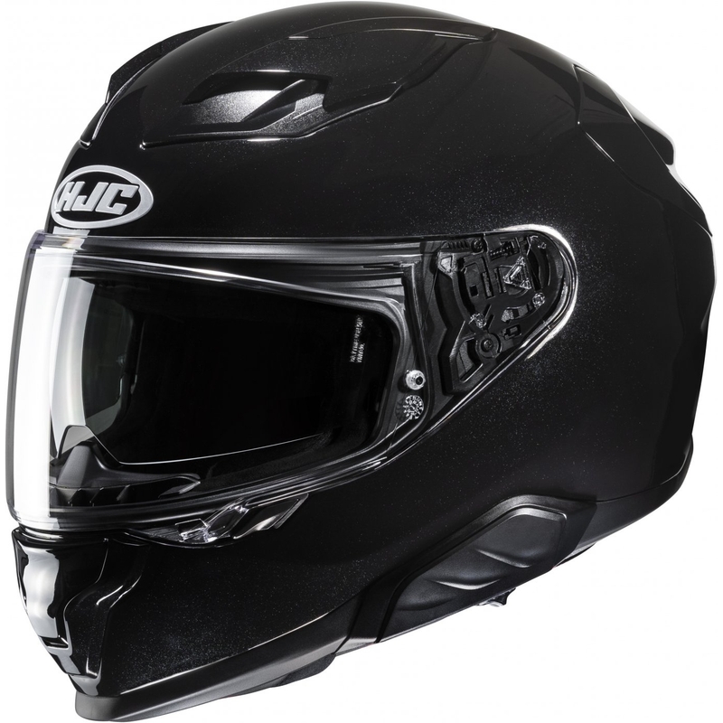 Casco moto integrale HJC F71 Solid nero metallizzato