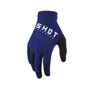 Guanti da motocross Shot Raw blue Saldi