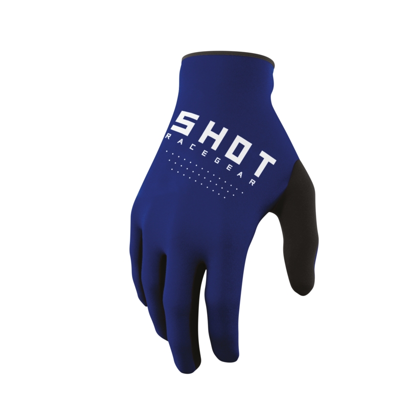 Guanti da motocross Shot Raw blue Saldi