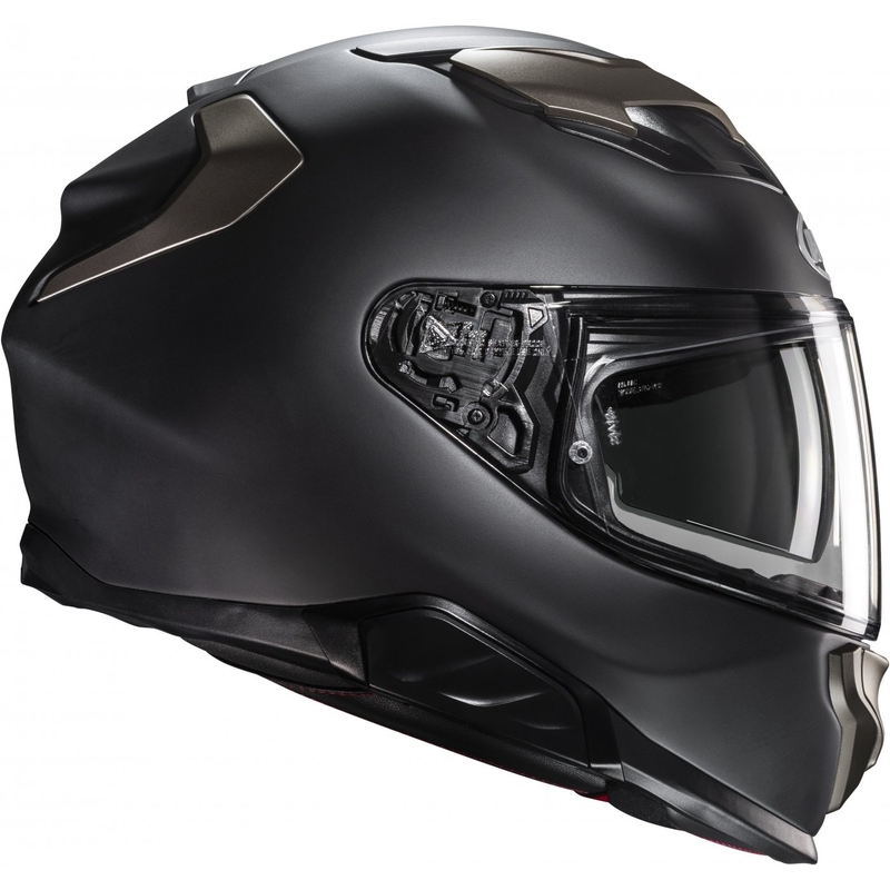 Casco moto integrale HJC F71 Solid nero opaco