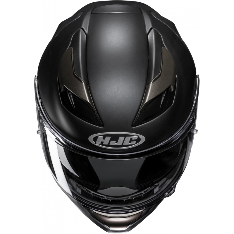 Casco moto integrale in titanio HJC F71 Solid