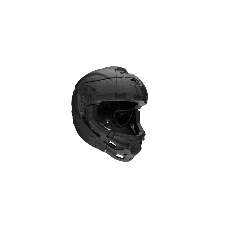 Casco moto integrale Alpinestars Supertech R-10 Team in carbonio rosso e bianco