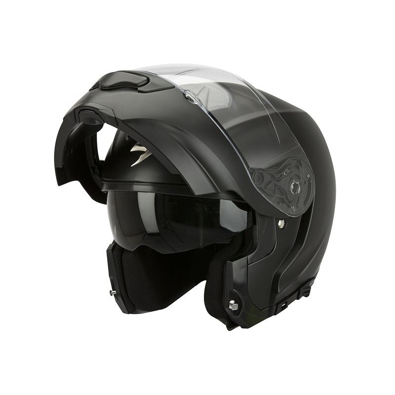 Moto přilba výklopná Scorpion EXO-3000 černá matná
