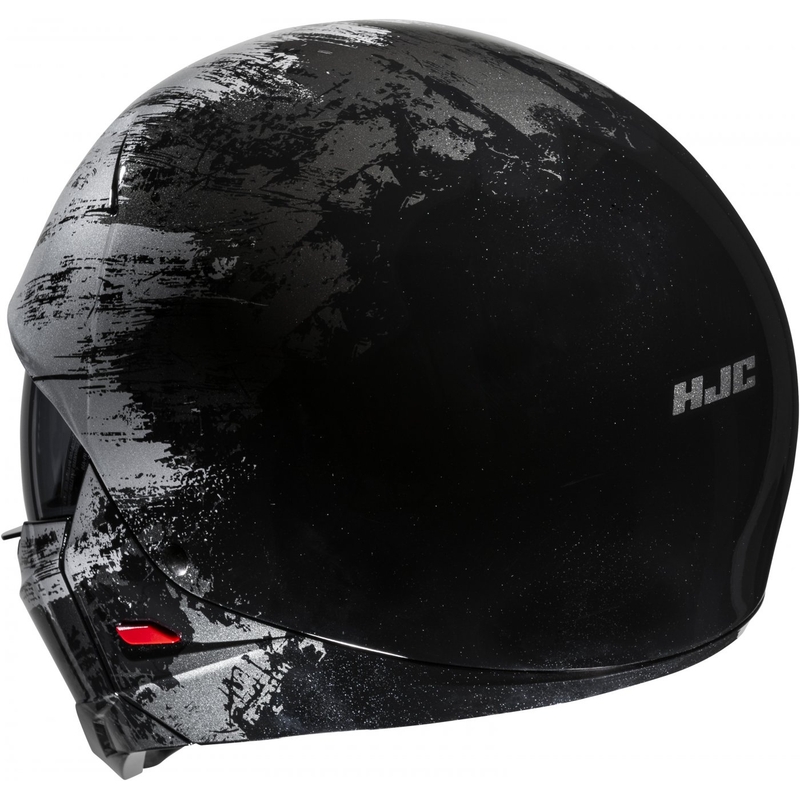 Casco aperto con maschera HJC i20 Furia MC5 nero-grigio