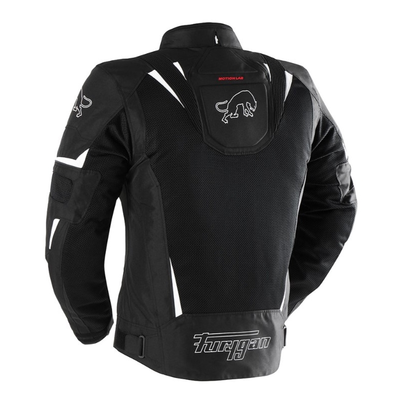 Giacca da moto Furygan ULTRA SPARK 3IN1 VENTED+ nero e bianco
