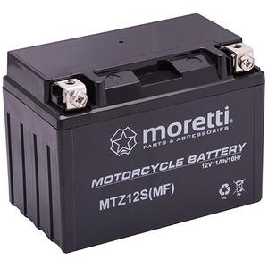 Batteria al gel senza manutenzione Moretti MTZ12S, 12V 10Ah