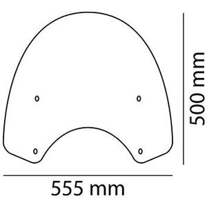 Plexi štít PUIG SUNSET průhledný