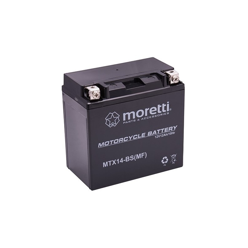 Bezúdržbová gelová baterie  Moretti  MTX14-BS výprodej
