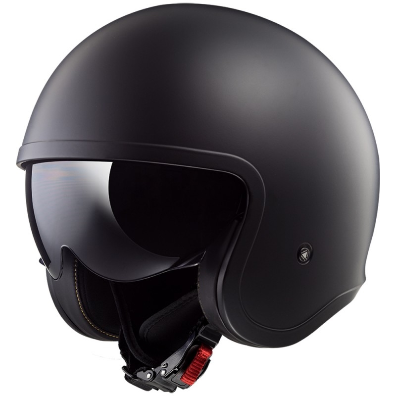 Casco moto aperto LS2 OF599 Spitfire nero opaco