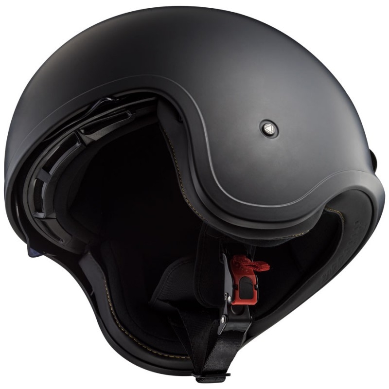 Casco moto aperto LS2 OF599 Spitfire nero opaco