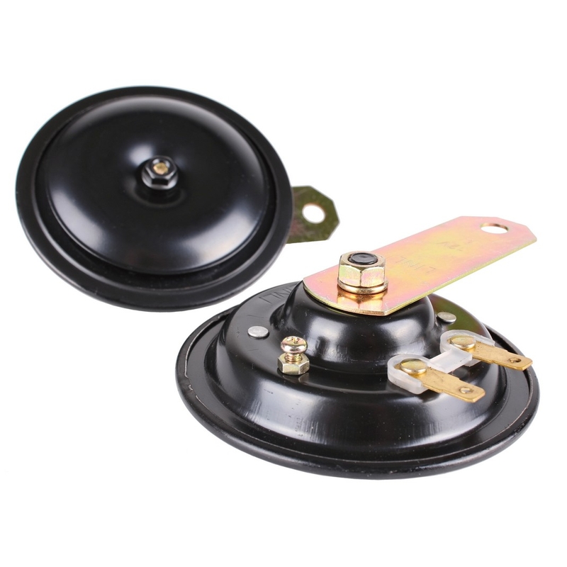 Klaxon R-TECH 12V 5A nero 2 pz.