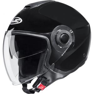 Casco moto aperto HJC i40N Solid Metallic Black