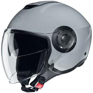 Casco da moto aperto HJC i40N Grigio solido