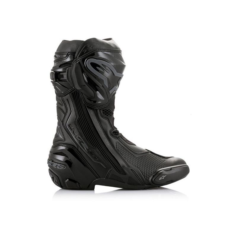 Stivali Moto Alpinestars Supertech R Nero-Nero