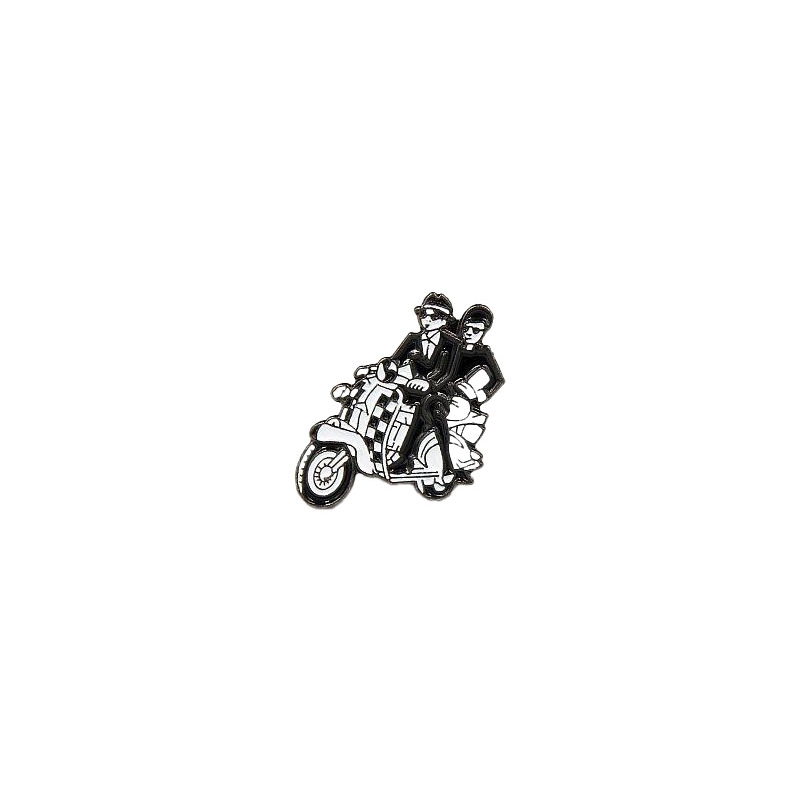 Badge Scooter nero Saldi