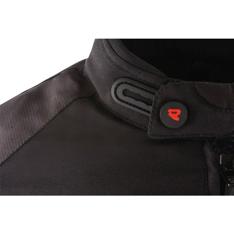 Giacca da moto Street Racer Flex Air nera-rossa