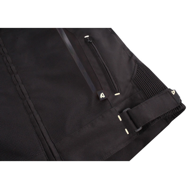 Giacca moto Street Racer Flex Air nera