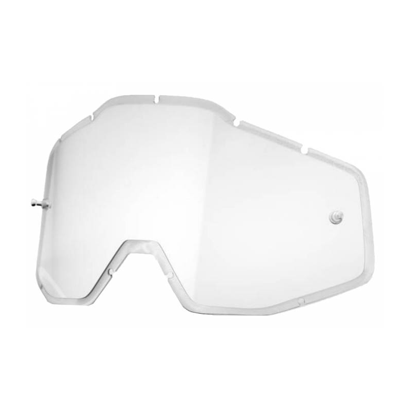 Plexi 100% Racecraft/Accuri/Strata trasparente (antiappannamento)