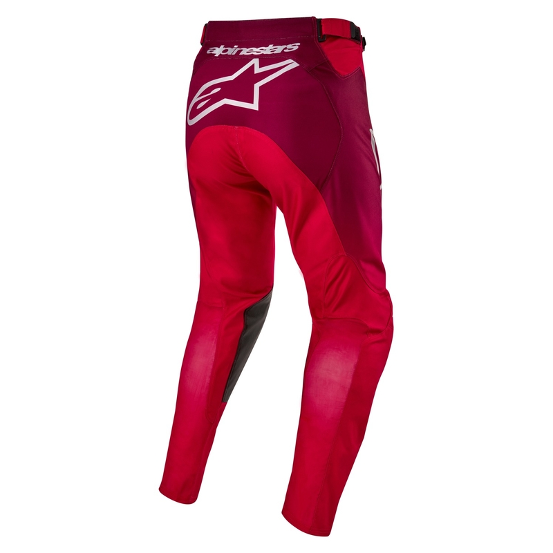Pantaloni da motocross Alpinestars Racer Hoen rosso-vino