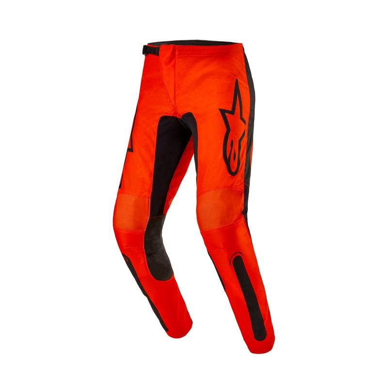 Pantaloni motocross Alpinestars Fluid Lurv 2024 arancione-nero