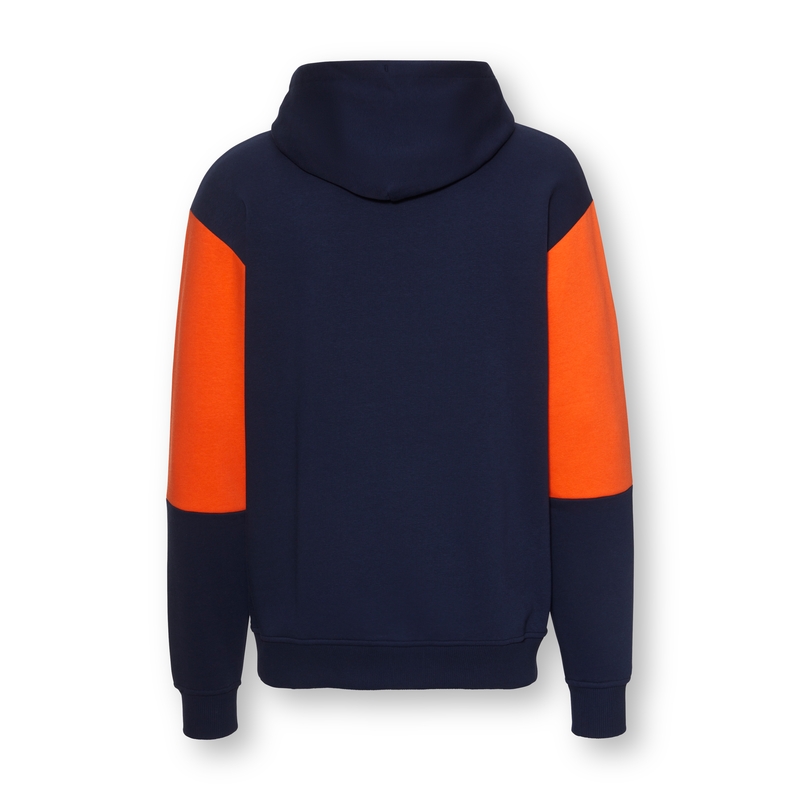 Felpa con cappuccio KTM Apex blu-arancio
