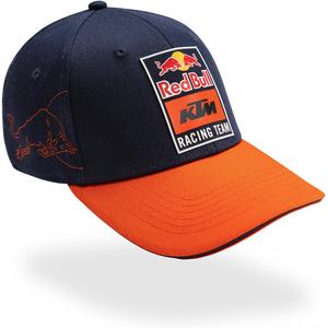 KTM Pitstop Fitted Cap blu-arancio