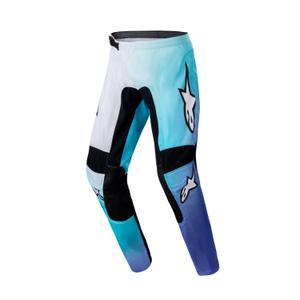Pantaloni Motocross da Donna Alpinestars Stella Fluid 2024 Bianco-Viola