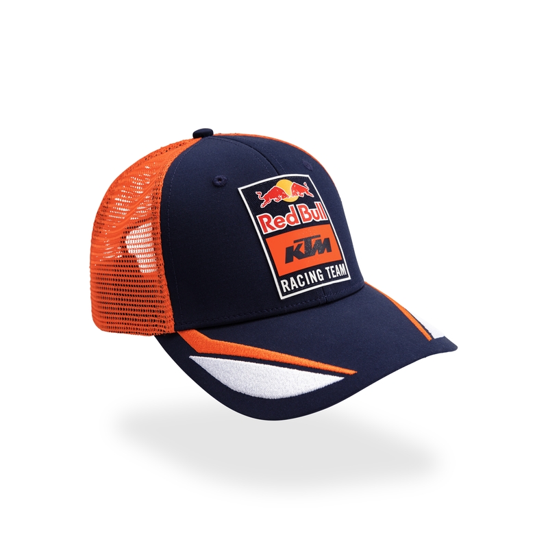 KTM Turbo Trucker Cap blu-arancio