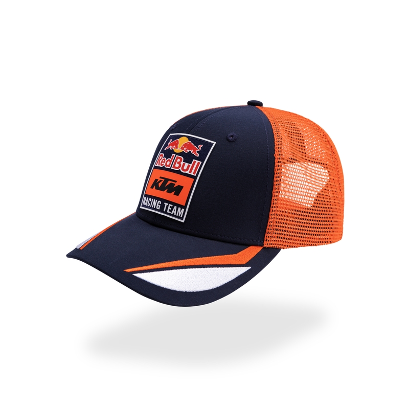 KTM Turbo Trucker Cap blu-arancio