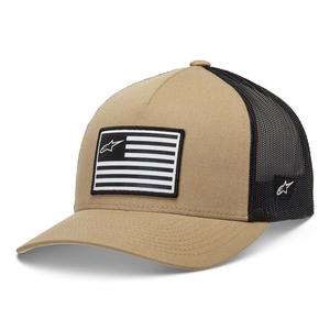 Cappello Alpinestars Flag Snap sabbia-nero-bianco