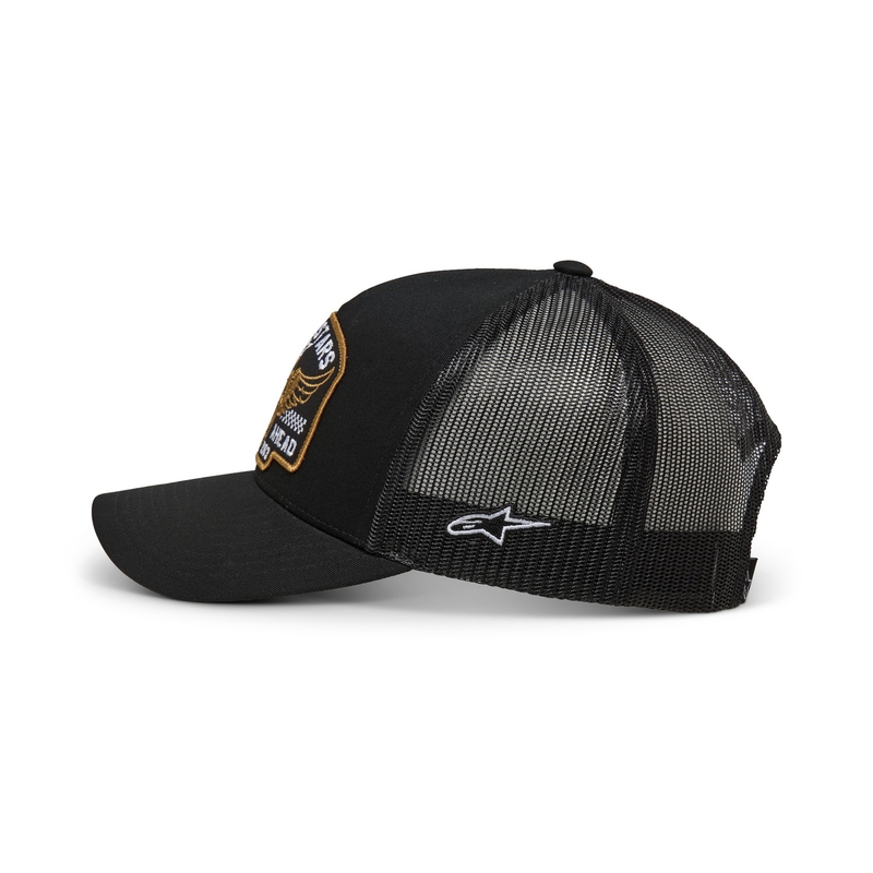Cappellino Alpinestars Heritage Patcher nero-nero