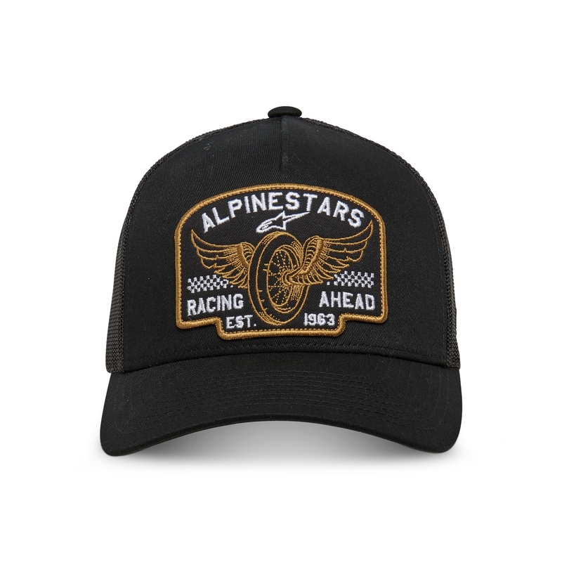 Cappellino Alpinestars Heritage Patcher nero-nero