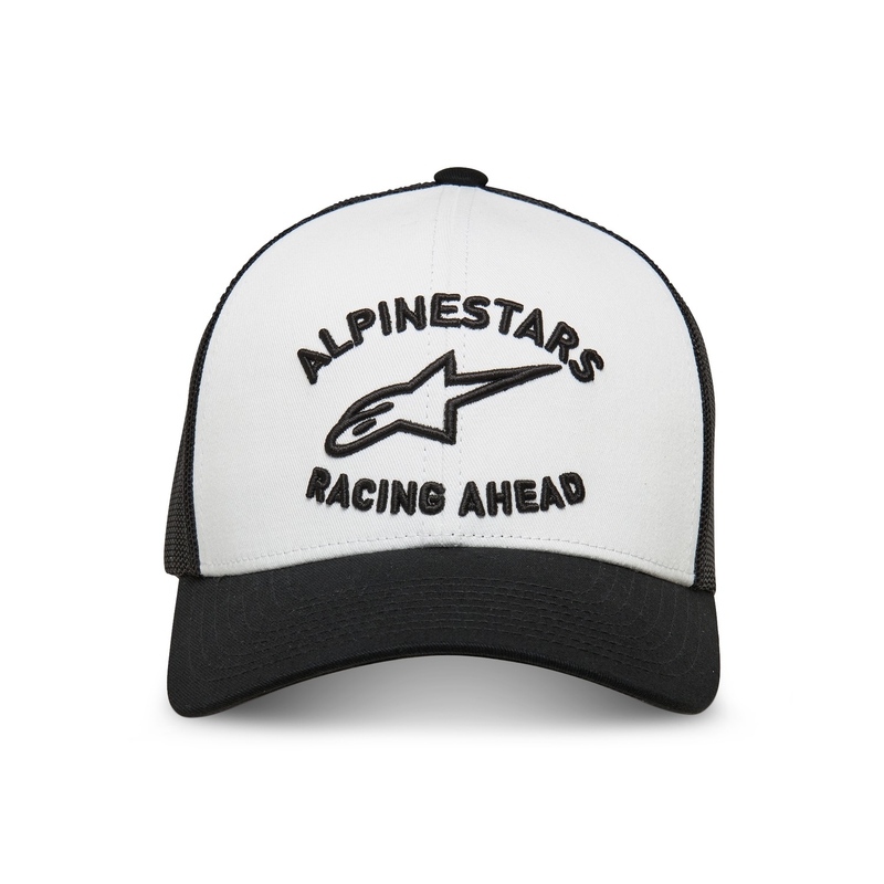 Cappellino Alpinestars Tripleer bianco-nero-bianco