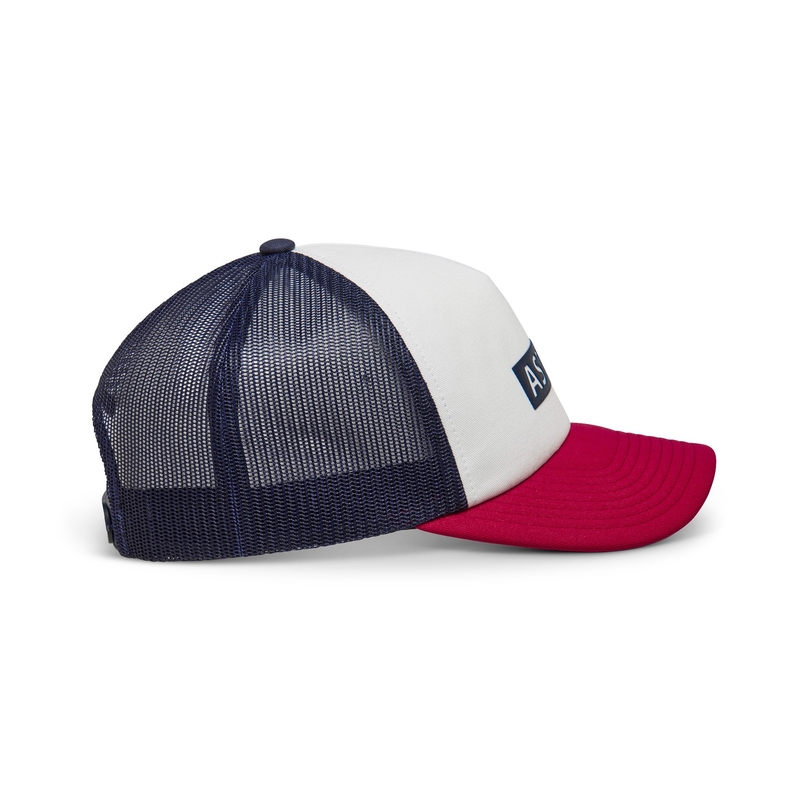 Cappellino Alpinestars Clarified Foam bianco-rosso