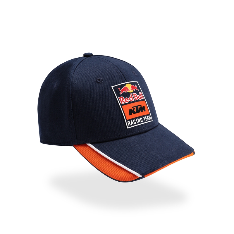 Cappello KTM Apex curvo bambino blu
