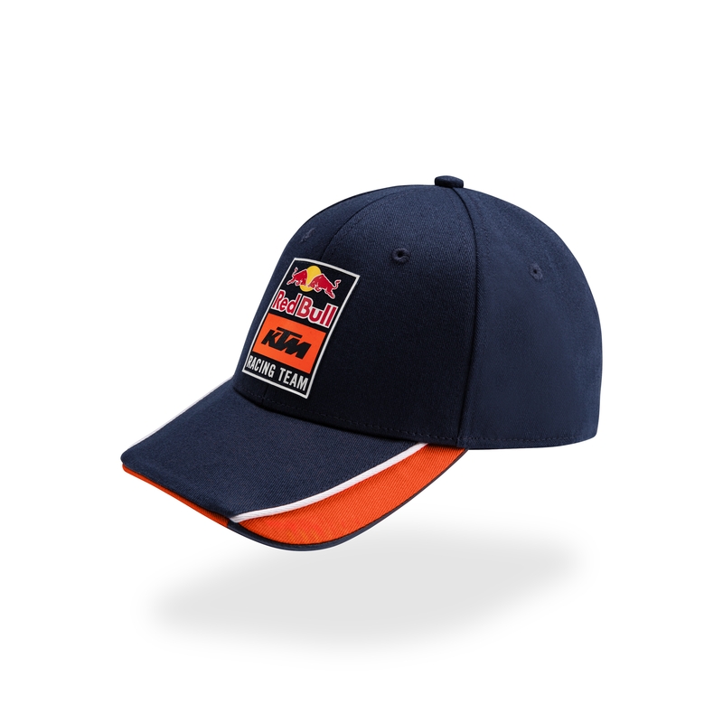 Cappello KTM Apex curvo bambino blu