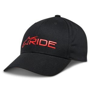 Cappello Alpinestars Ride 3.0 nero e rosso