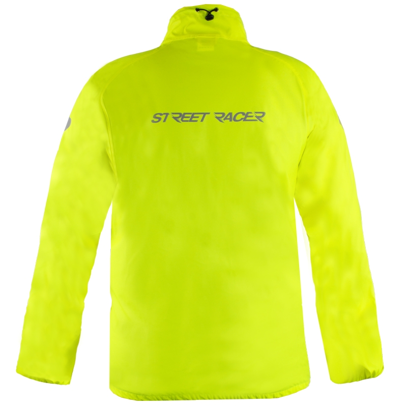 Giacca impermeabile Street Racer Aqua giallo fluo