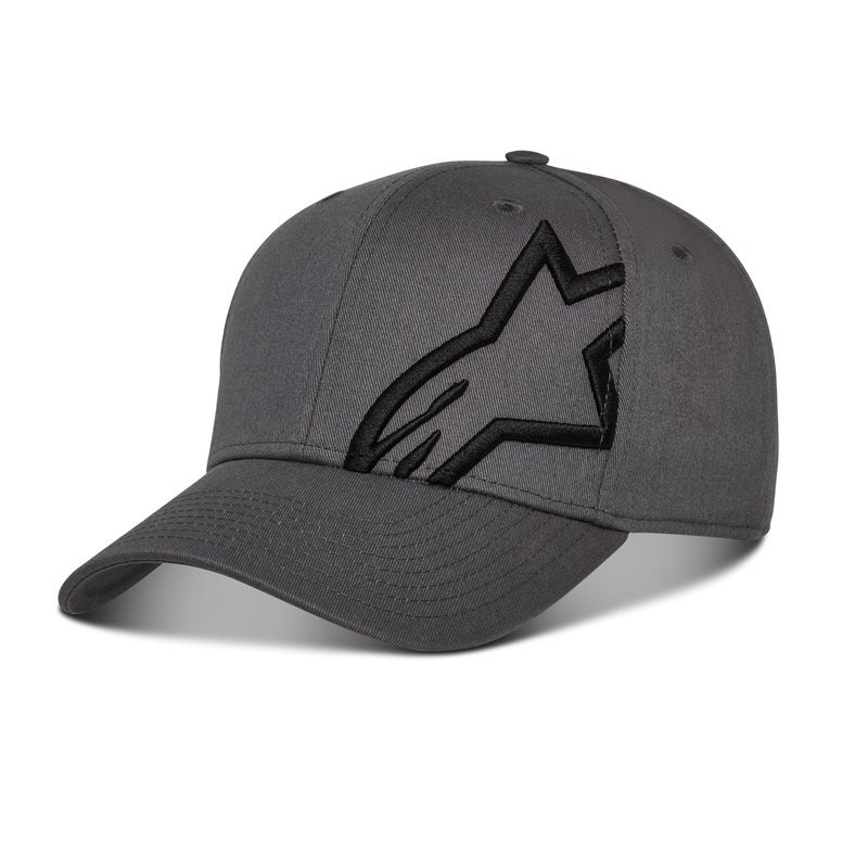 Cappello Alpinestars Corp Snap 2 grigio e nero