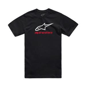 Maglietta Alpinestars Always 2.0 CSF nero-bianco-rosso
