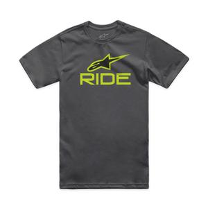 Maglietta Alpinestars Ride 4.0 CSF grigio-giallo-nera