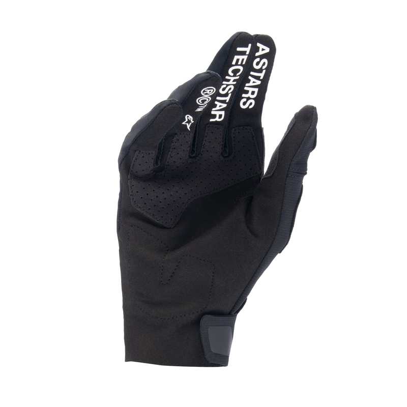 Guanti da motocross Alpinestars Techstar 2024 bianco e nero
