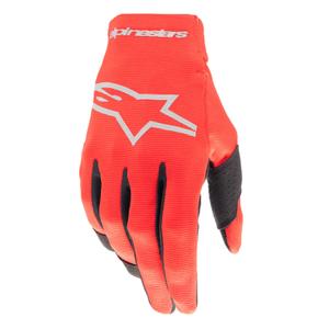 Guanti da motocross Alpinestars Radar nero-argento
