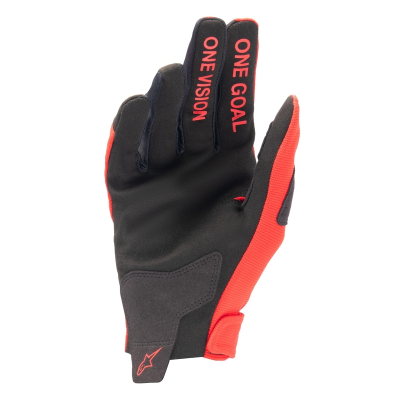 Guanti da motocross Alpinestars Radar nero-argento
