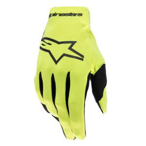 Guanti da motocross Alpinestars Radar giallo fluo-nero