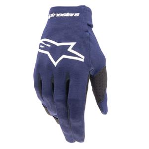 Guanti da motocross Alpinestars Radar blu-neri