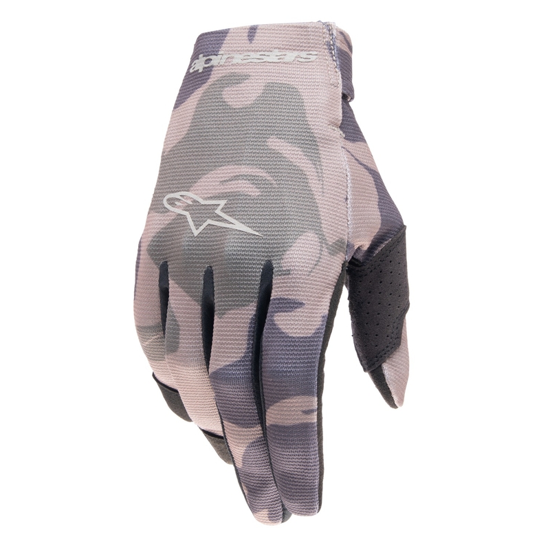 Guanti da motocross Alpinestars Radar verde mimetico-marrone