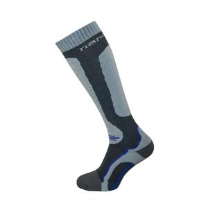 Calze al ginocchio nanosilver® nero-grigio-blu