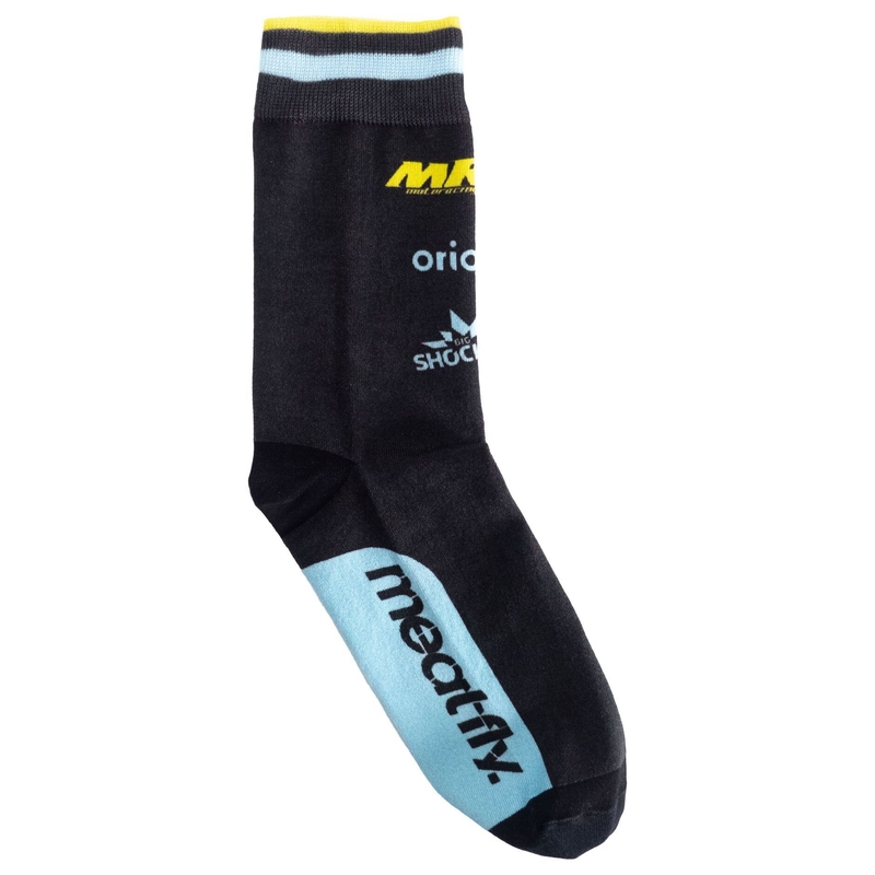 Calzini Meatfly Dakar blu-giallo